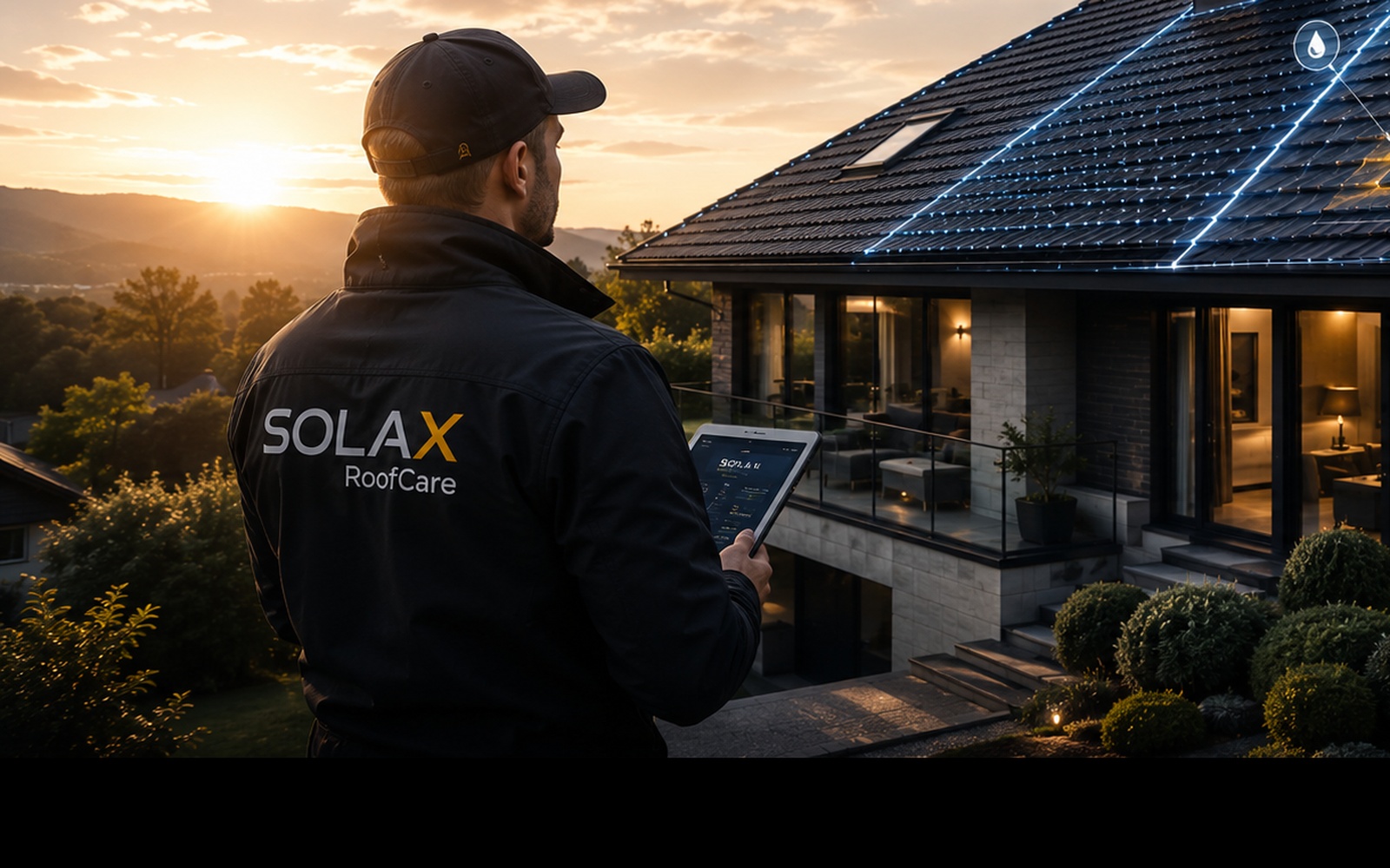 Inspection détaillée d’une toiture servant de base au Passeport Toiture SOLAX RoofCare